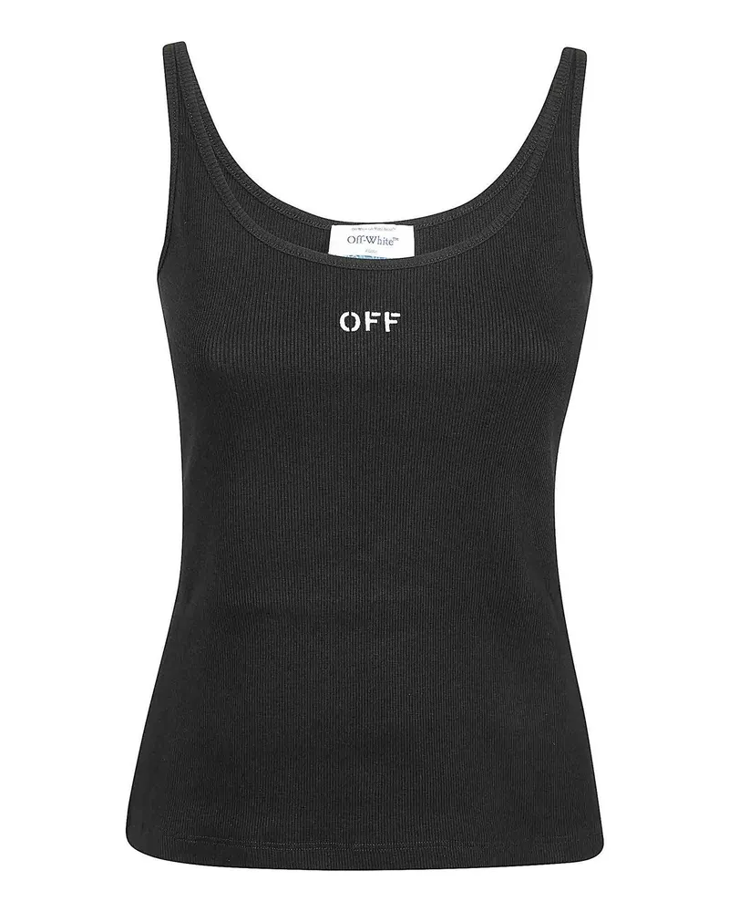 OFF-WHITE Top - Schwarz Schwarz