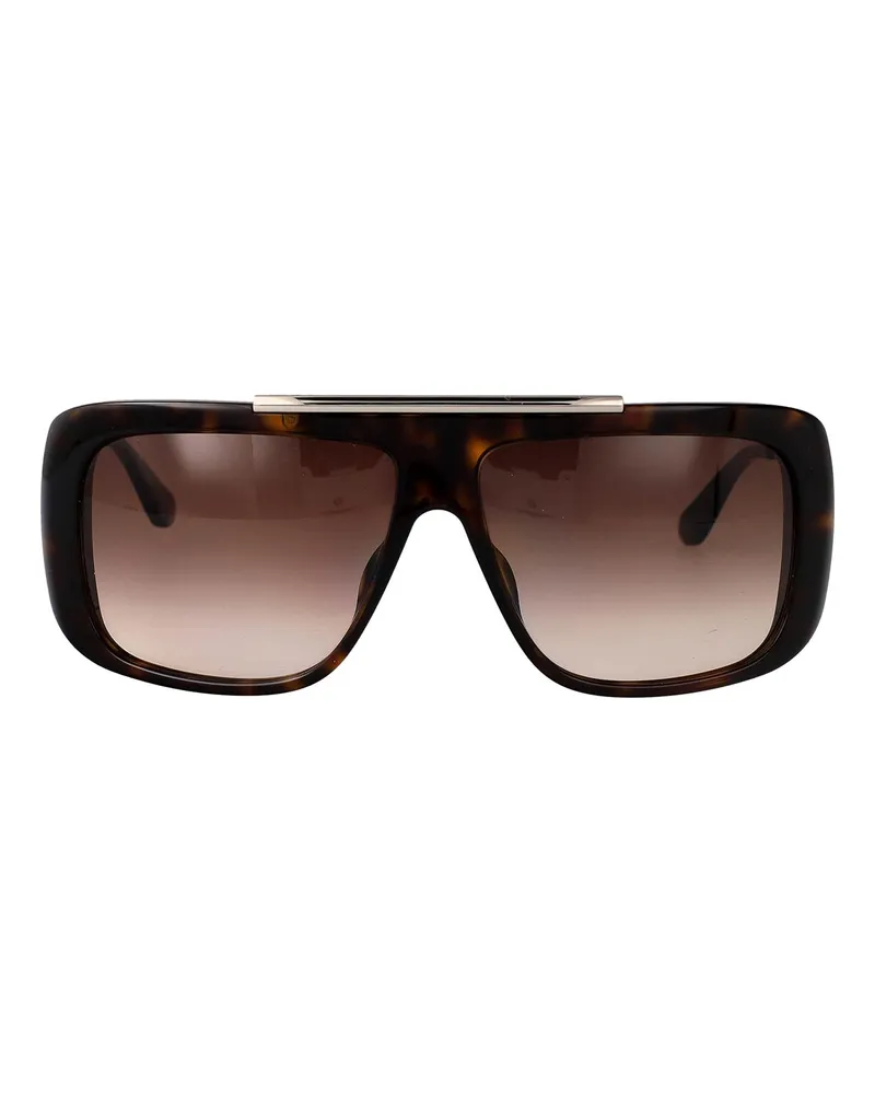 Alexander McQueen Sonnenbrille - Braun Braun