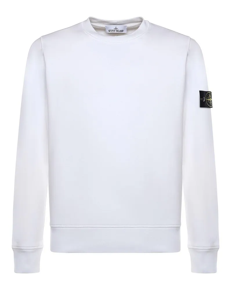 Stone Island Sweatshirt - Weiß Weiß