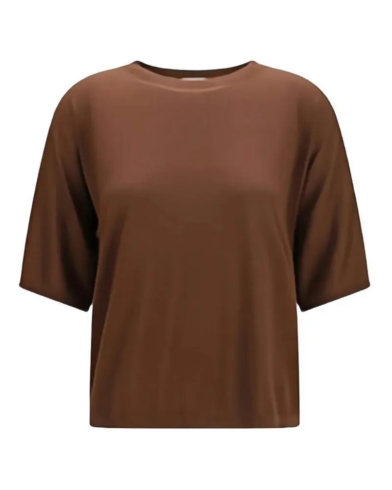 Brunello Cucinelli T-Shirt - Dunkelbraun Dunkelbraun
