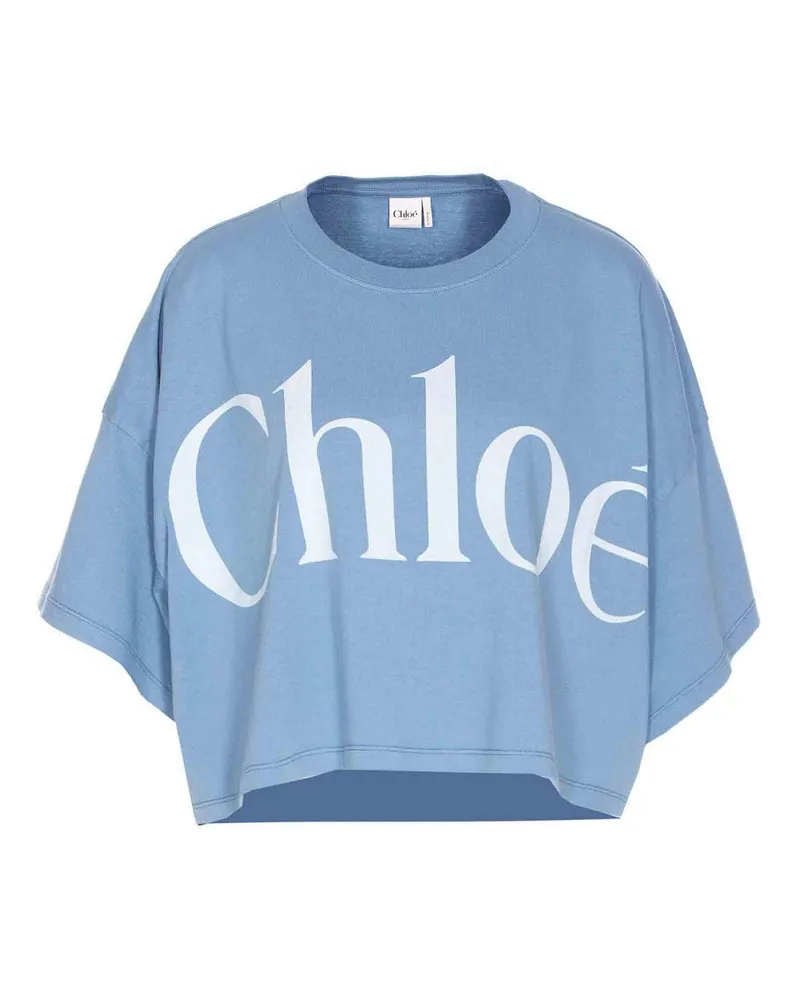 Chloé T-Shirt - Blau Blau
