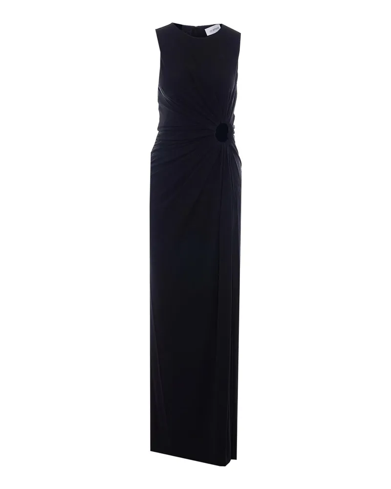 SPORTMAX Knielanges Kleid - Schwarz Schwarz