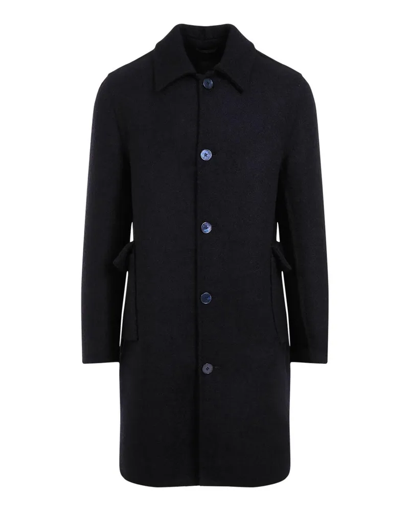 Givenchy Kurzer Mantel - Blau Blau