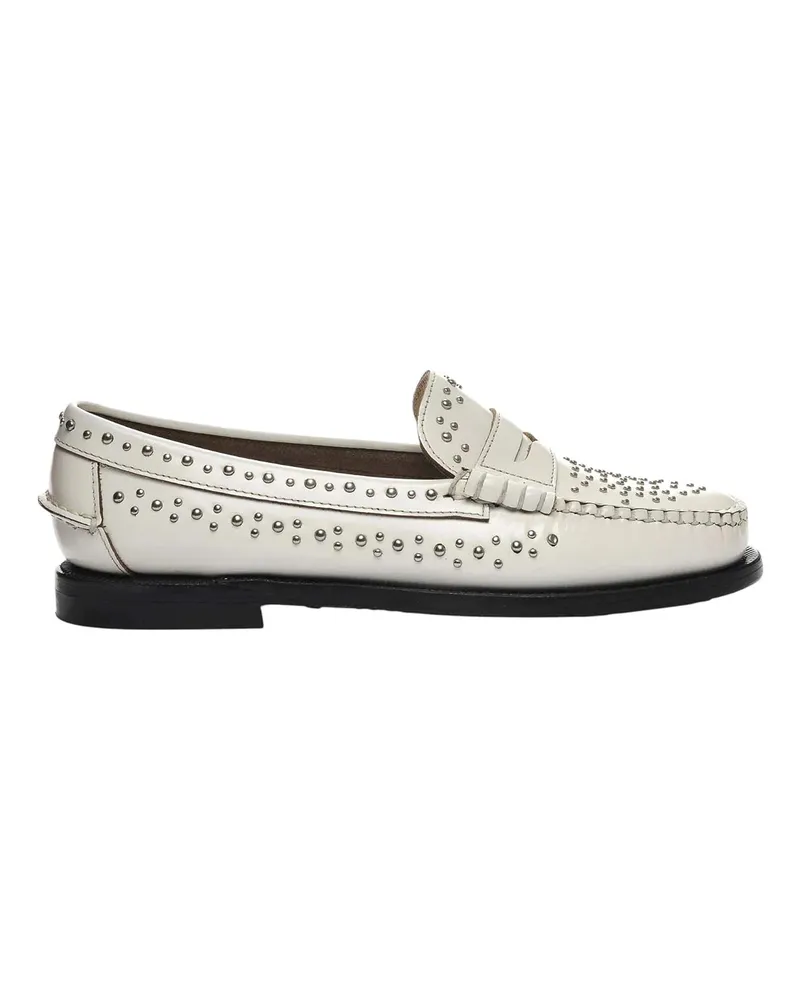 Sebago Mokassins - Weiß Weiß