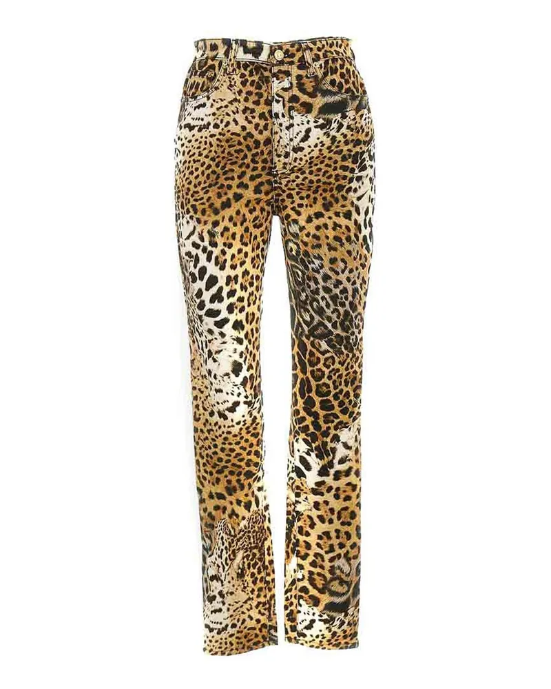 Roberto Cavalli Casual Hose - Beige Beige
