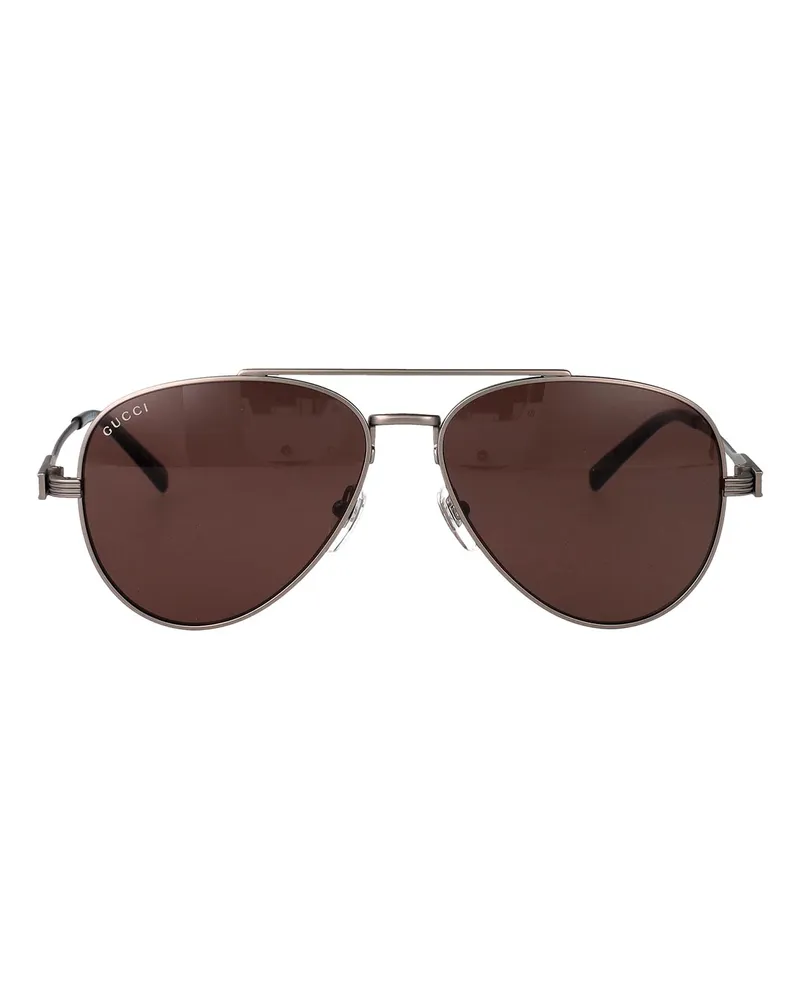 Gucci Sonnenbrille - Silber Silber