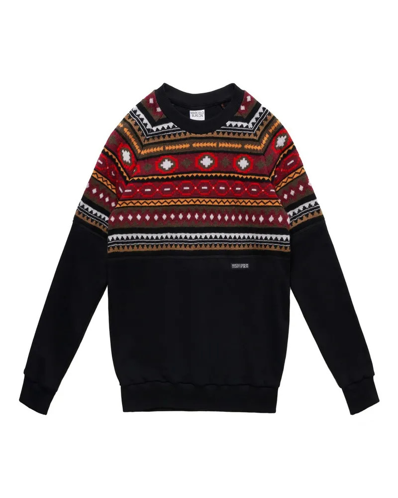 Marcelo Burlon | County of Milan Sweatshirt - Schwarz Schwarz