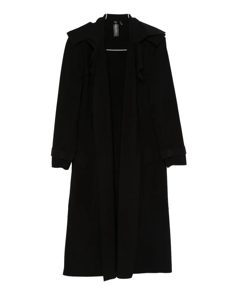 Norma Kamali Trenchcoat - Schwarz Schwarz