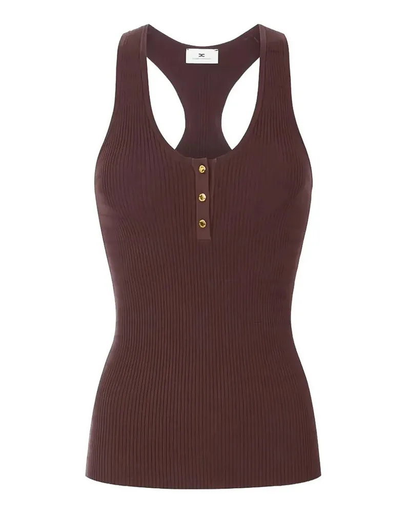 Elisabetta Franchi Top - Braun Braun