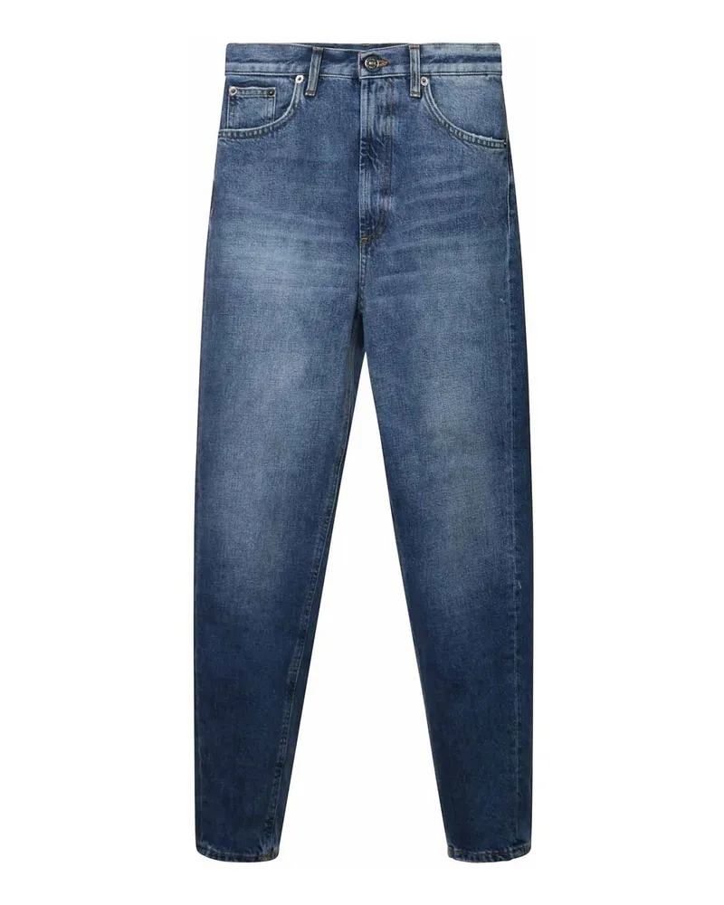 Dondup Straight Leg Jeans - Blau Blau