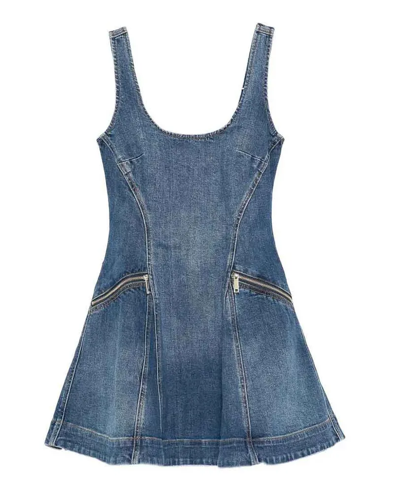 Self-Portrait Kurzes Kleid - Blau Blau
