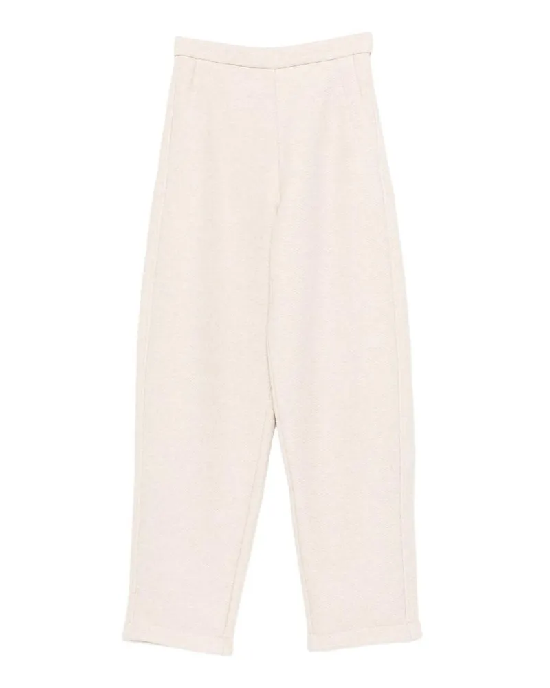 Max Mara Casual Hose - Weiß Weiß