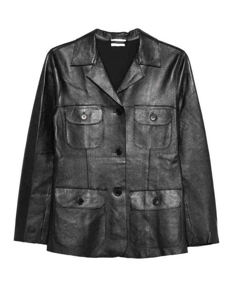 P.A.R.O.S.H. P. A.R. O.S. H. Lederjacke - Blau Blau