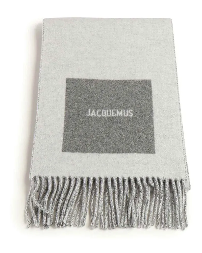 Jacquemus Schal - Grau Grau