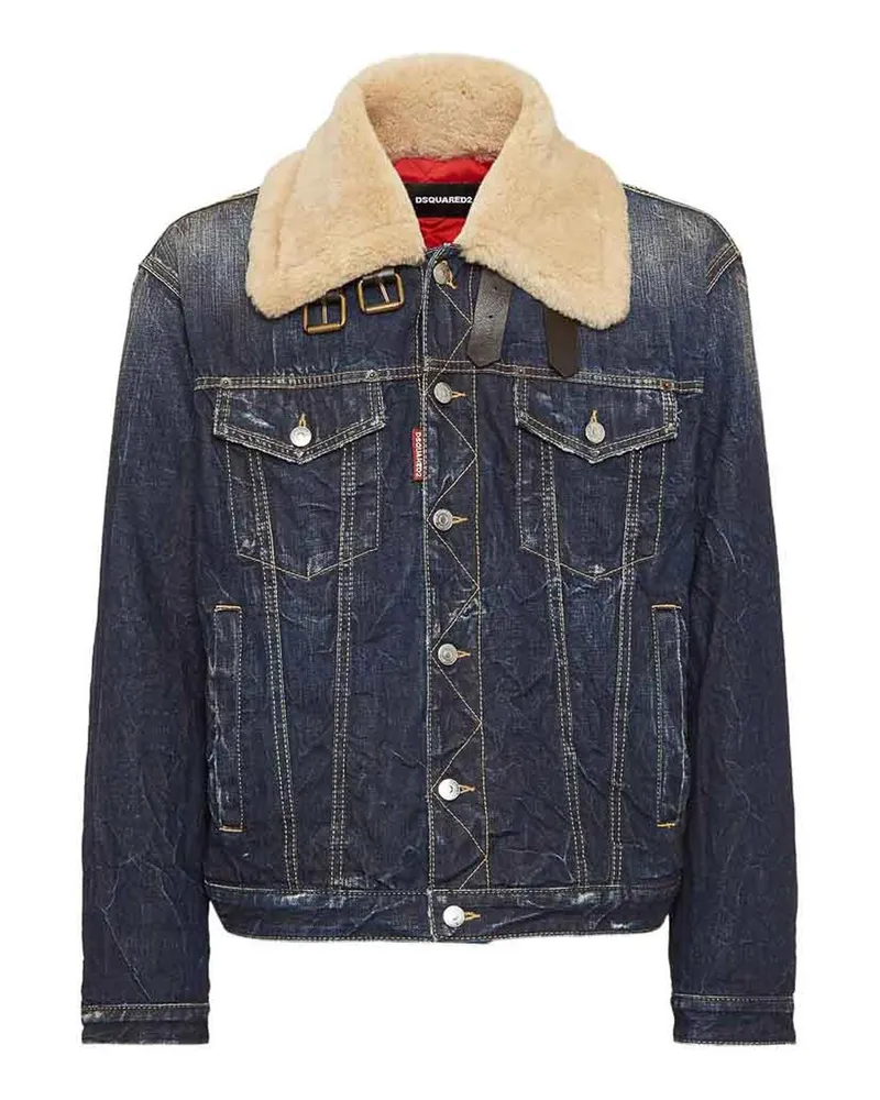 Dsquared2 Jeansjacke - Blau Blau