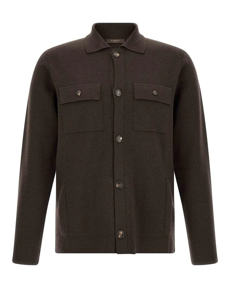Zanone Cardigan - Braun Braun