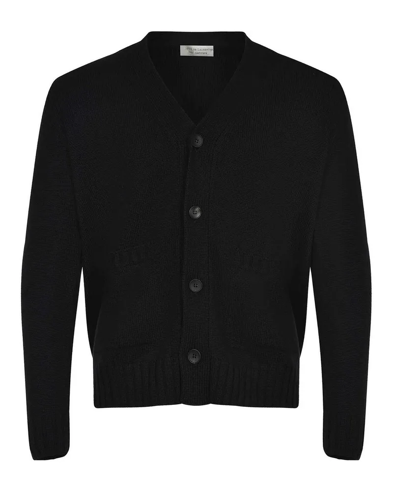 Filippo de Laurentiis Cardigan - Schwarz Schwarz