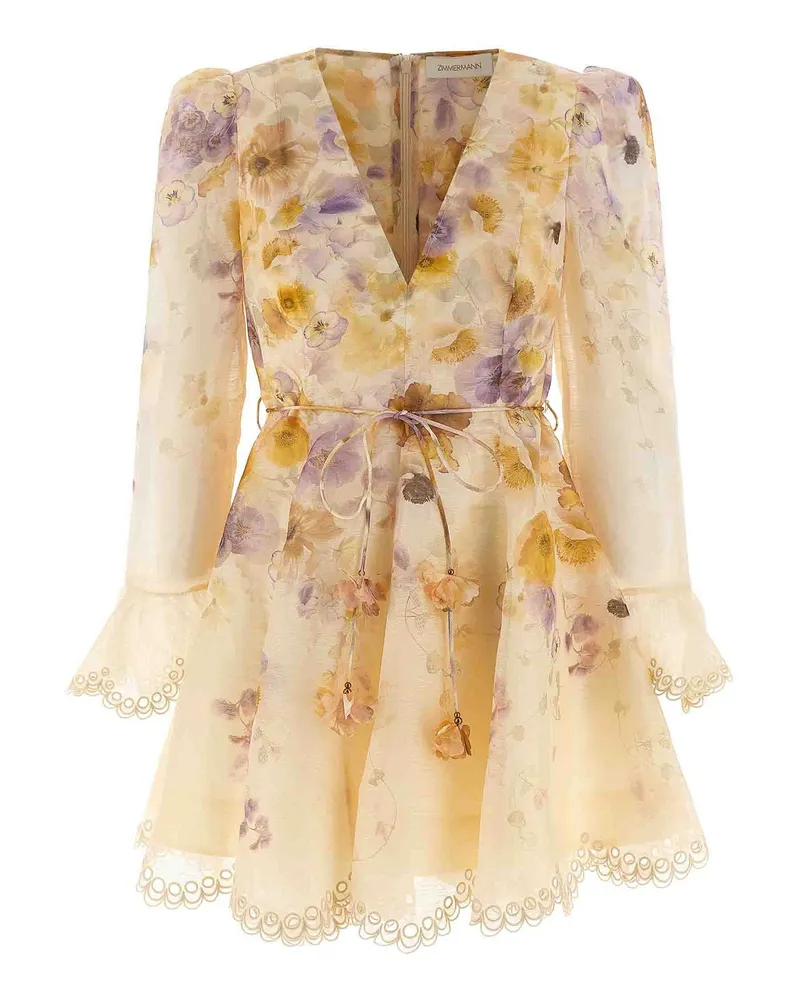 Zimmermann Cocktailkleid - Bunt Bunt