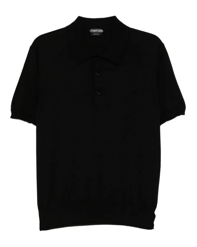 Tom Ford Poloshirt - Schwarz Schwarz