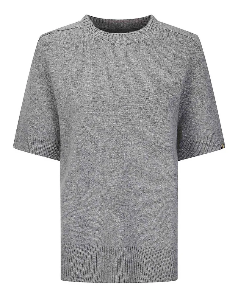 extreme cashmere Top - Grau Grau
