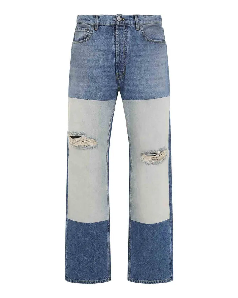Maison Margiela Straight Leg Jeans - Jeansblau Jeansblau