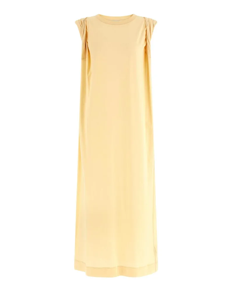 Dries van Noten Knielanges Kleid - Gelb Gelb