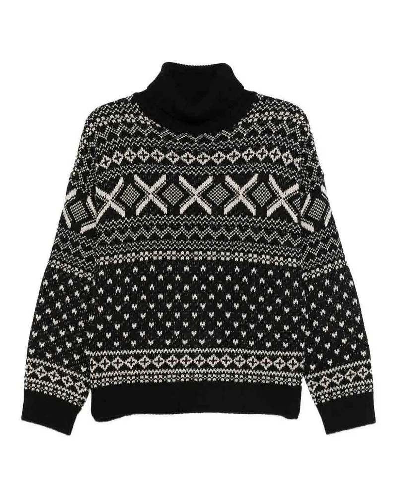 Semicouture Rollkragenpullover - Bunt Bunt