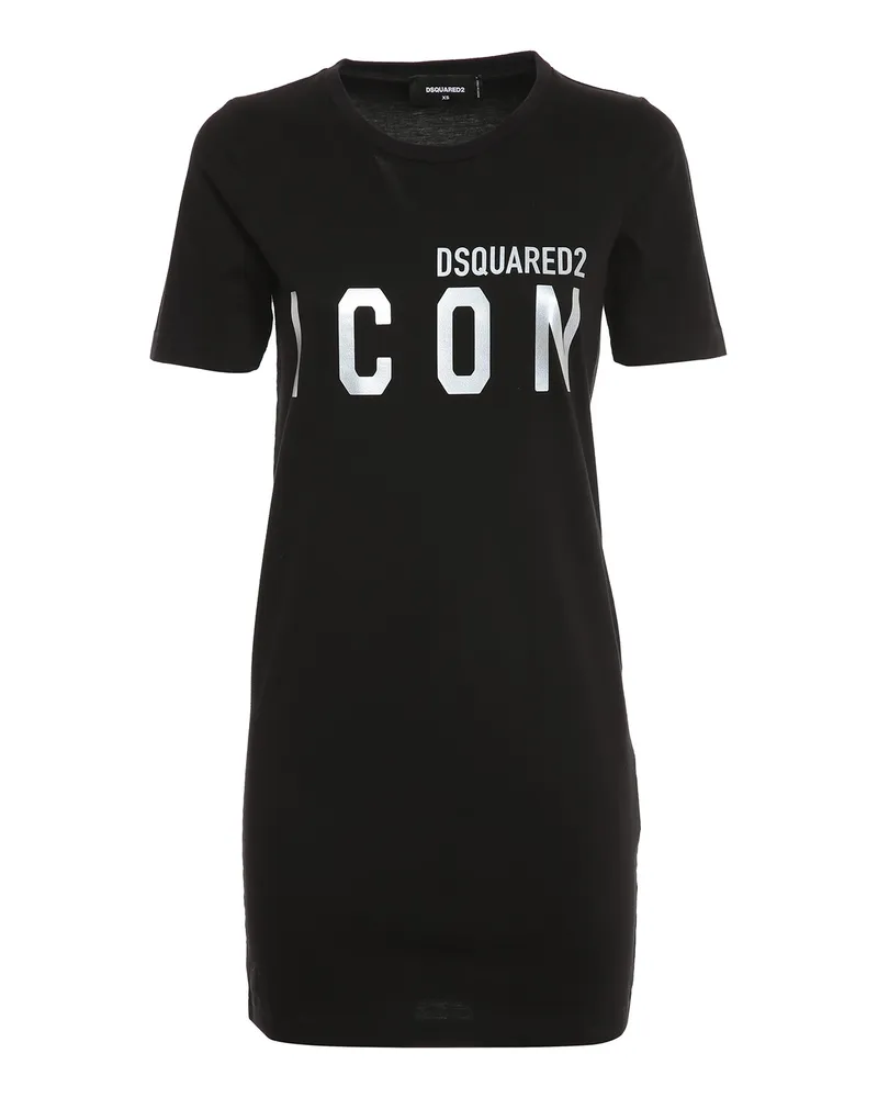 Dsquared2 Kurzes Kleid - Schwarz Schwarz