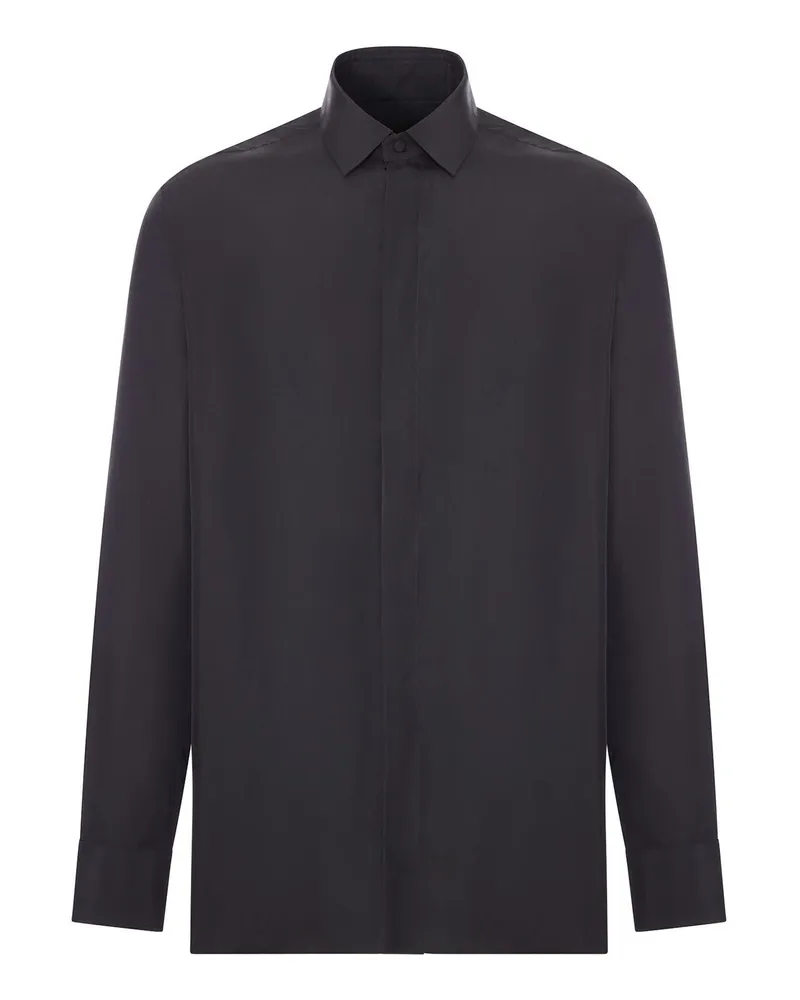 Tom Ford Hemd - Schwarz Schwarz