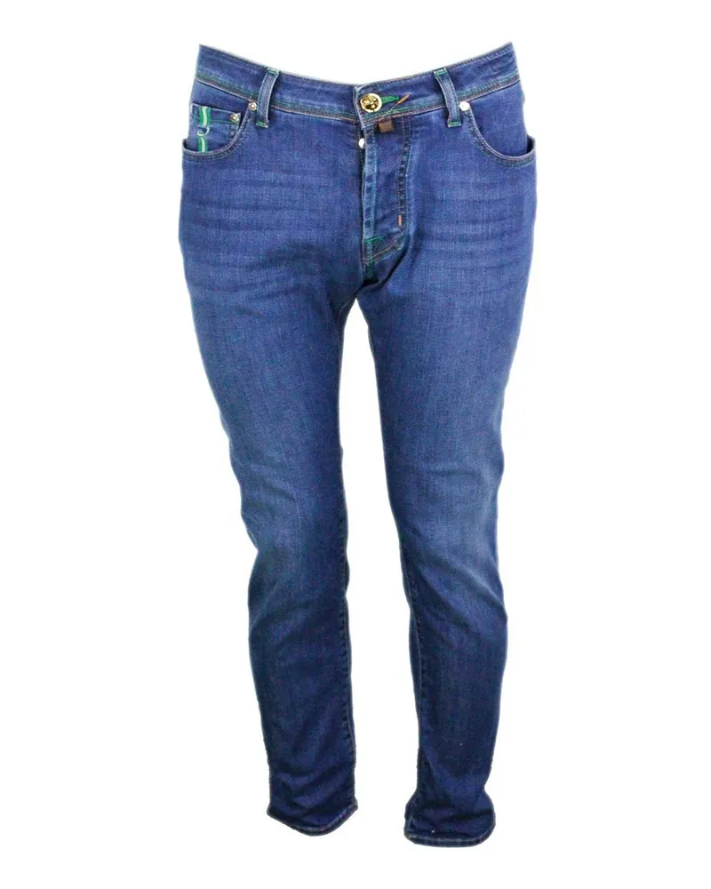 Jacob Cohën Casual Hose - Jeansblau Jeansblau