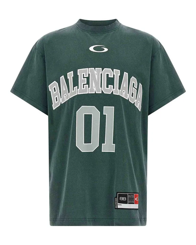 Balenciaga T-Shirt - Grün Grün
