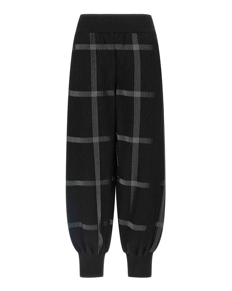 Issey Miyake Casual Hose - Schwarz Schwarz