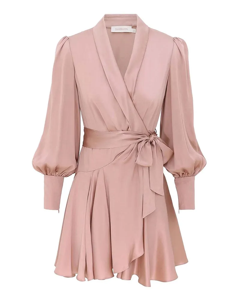 Zimmermann Kurzes Kleid - Rosa Rosa
