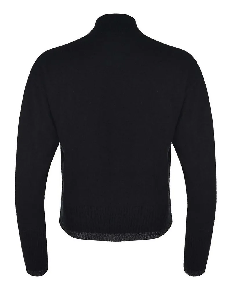 Pinko Rundhalspullover - Schwarz Schwarz