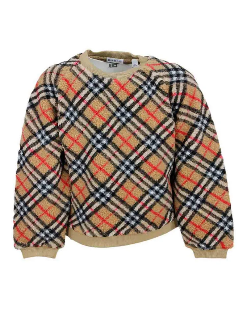 Burberry Rundhalspullover - Beige Beige