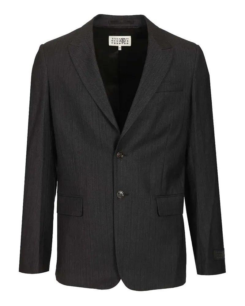 Maison Margiela Blazer - Schwarz Schwarz