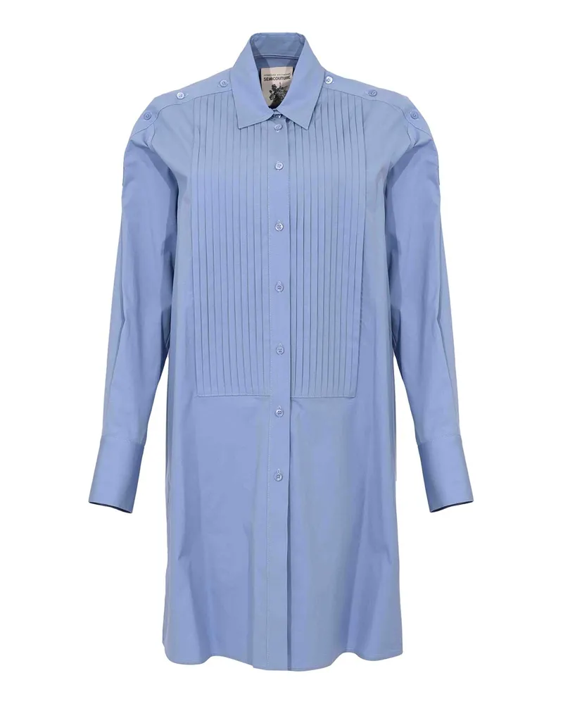 Semicouture Hemd - Hellgrau Hellgrau