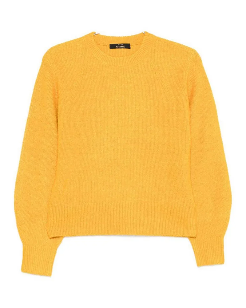 Twin-Set U-Boot-Pullover - Gelb Gelb