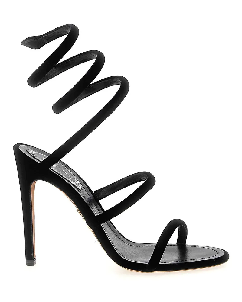 René Caovilla Sandalen - Schwarz Schwarz