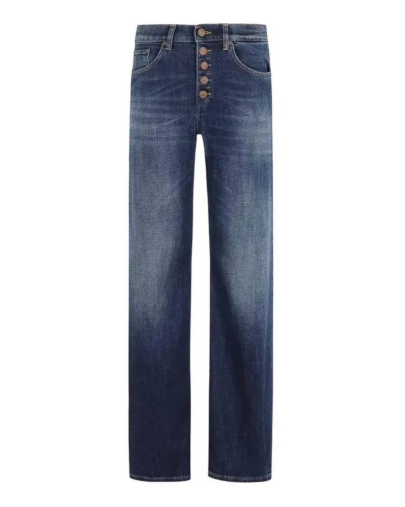 Dondup Straight Leg Jeans - Blau Blau