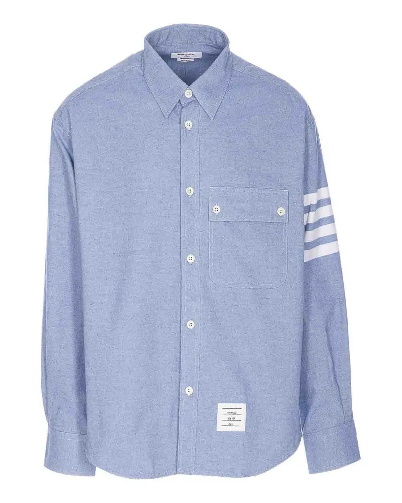 Thom Browne Hemd - Blau Blau