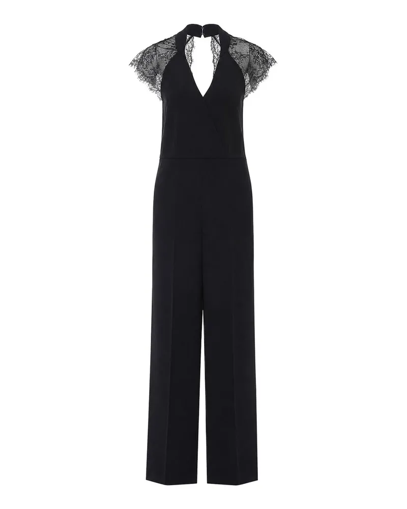 Twin-Set Jumpsuit - Schwarz Schwarz