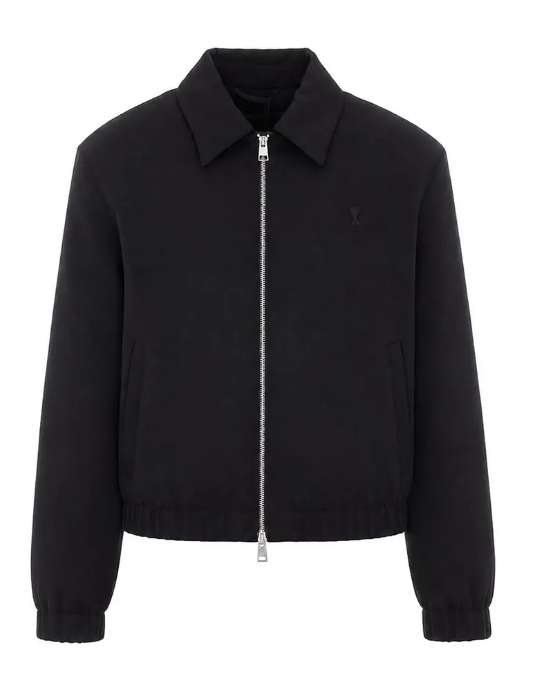 AMI Paris Casualjacke - Schwarz Schwarz