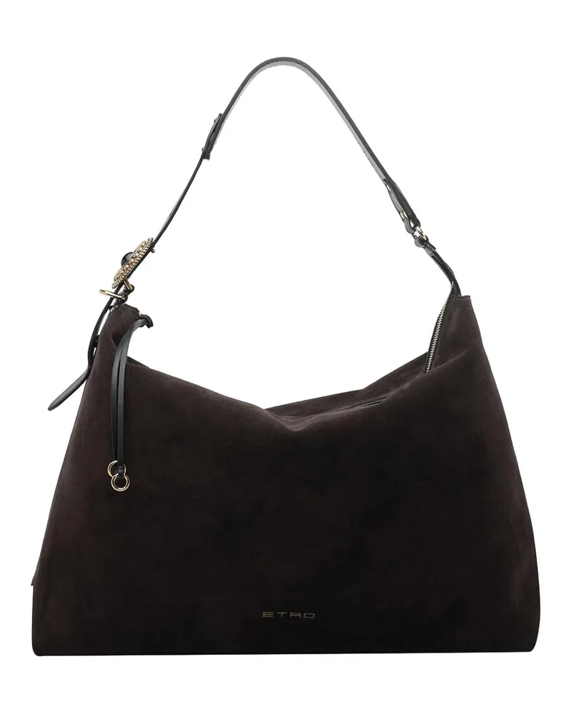 Etro Schultertasche - Braun Braun