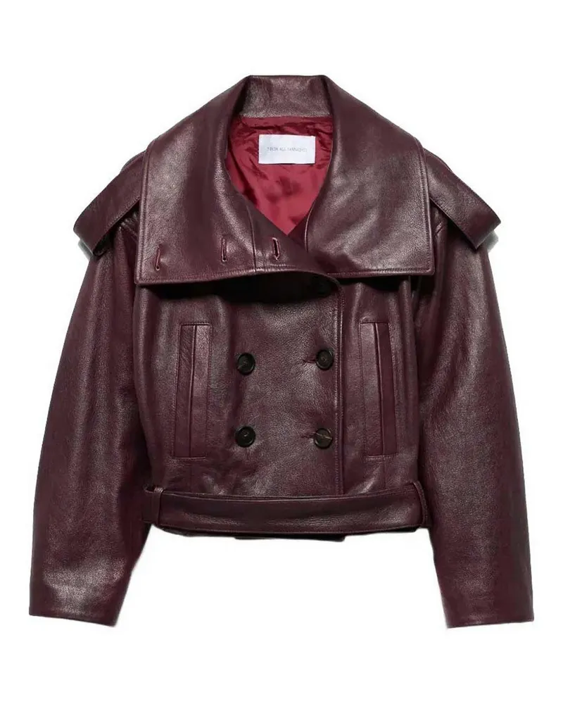 7 for all mankind Casualjacke - Dunkelrot Dunkelrot