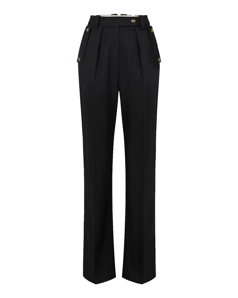 Elisabetta Franchi Casual Hose - Schwarz Schwarz
