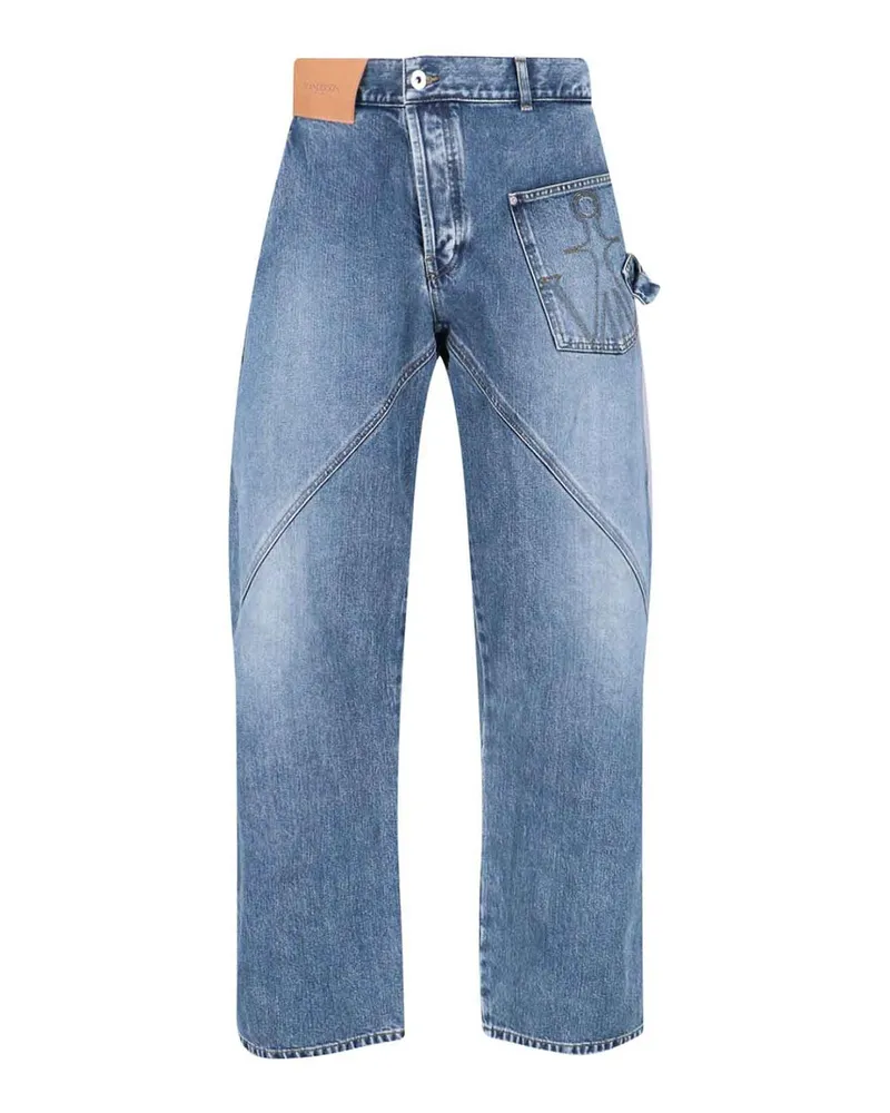 J.W.Anderson J. W. Anderson Straight Leg Jeans - Blau Blau