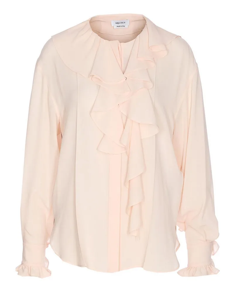 Alexander McQueen Bluse - Nude Nude