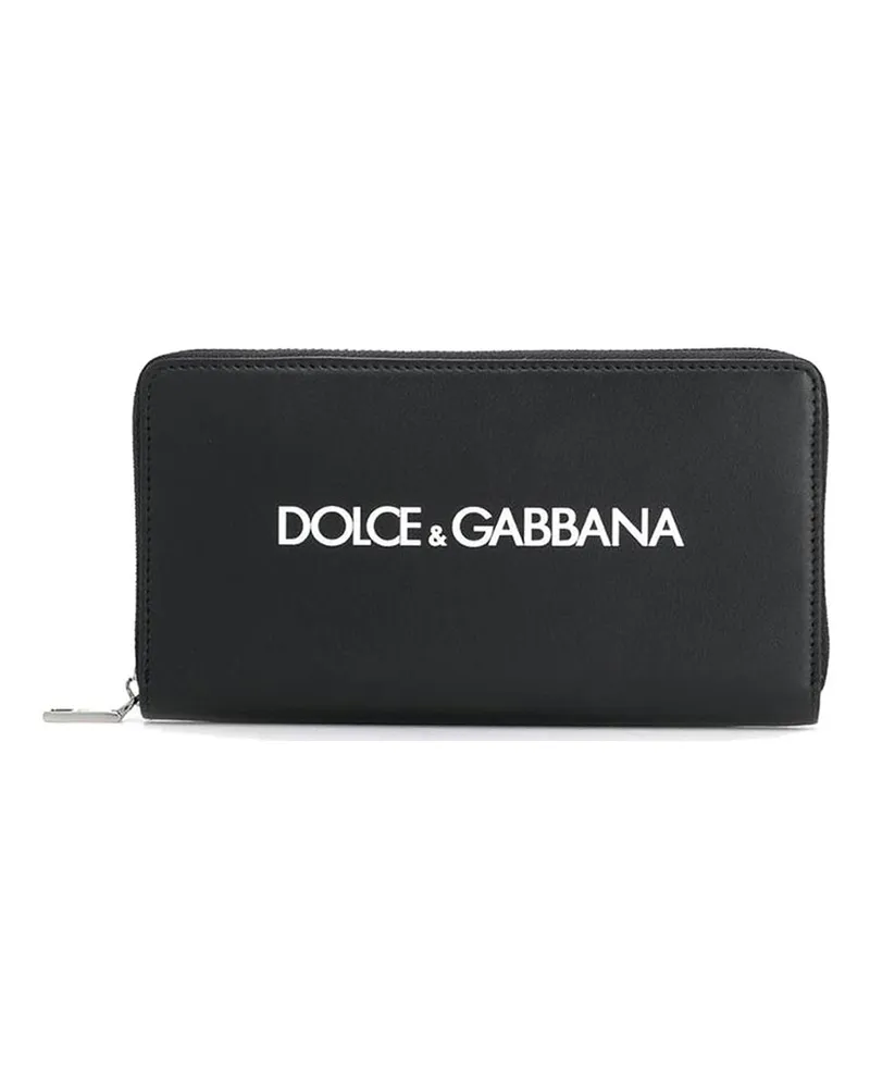 Dolce & Gabbana Portemonnaie - Schwarz Schwarz