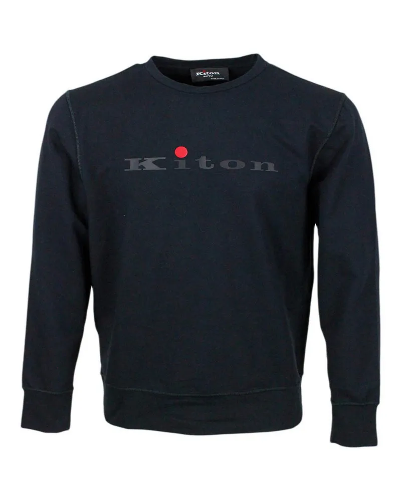 Kiton Sweatshirt - Schwarz Schwarz
